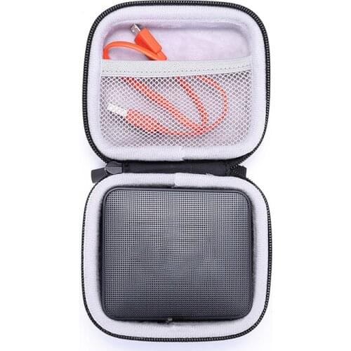 Waterproof Hard Storage Bag Travel Portable Carry Case for Jbl Go2 Speaker Accessories EVA Nylon Black Handbag Pouch For Speaker