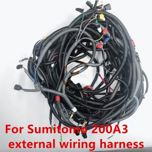 For suitable for Sumitomo excavator wiring harness Sumitomo 200-A3 external wiring harness high quality excavator accessories