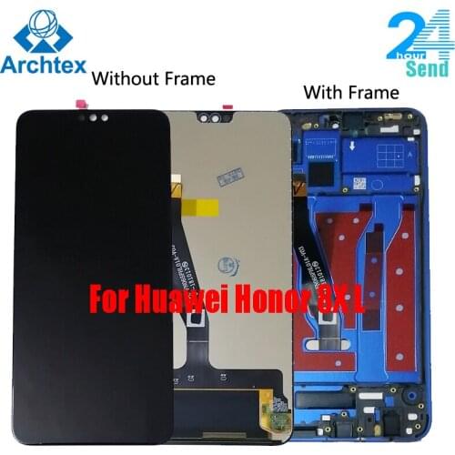 For Huawei Honor 8X LCD Display+Touch Screen Digitizer Assembly Replacement+ Frame 6.5 inch For Huawei Honor 8 X JSN-L21 L42