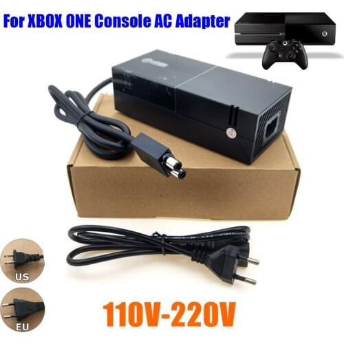1PCS For XBOX ONE High Quality AC Adapter Power Supply Cord for XBOX ONE AC Adapter Charger US & EU Plug Dropshipping