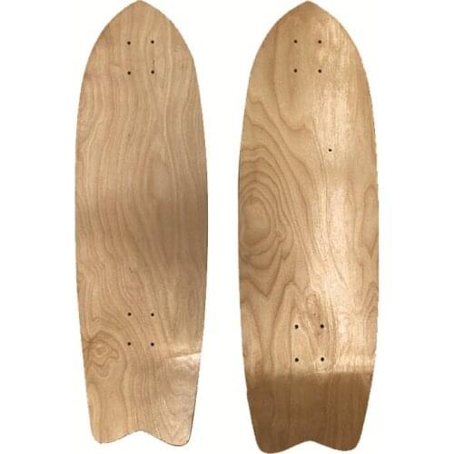 10 Inch Land Surfboard Double Rocker Long Board Dance Board Fish Board Skateboard Board Board Maple Professional Skateboard