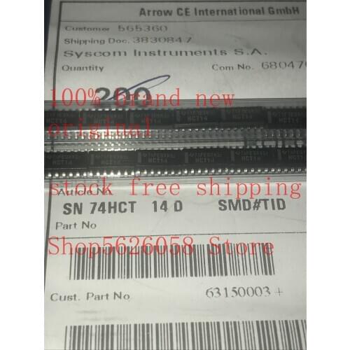 SN74HCT14D SOP-14 100% new original 10PCS-500PCS/LOT STOCK