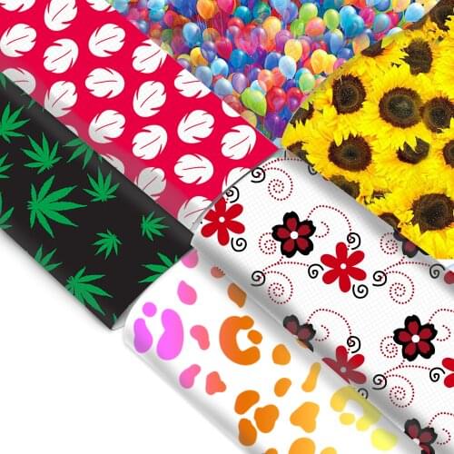 20*33cm Flower Faux Synthetic Leather Patchwork For Hair Bow Bags Phone Cover DIY handmade materials Crafts,1Yc10167