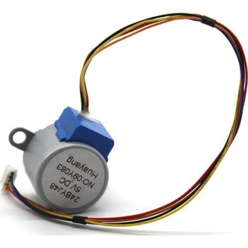 24BYJ48 Micro Stepper motor 5.625/64 screw rod DC 5V decelerator gear motor 4 phase 5 step line