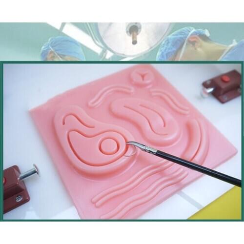 3D Lifelike simulator for training laparoscope surgical suture skin kit model medical training simulators Suture Practice pad