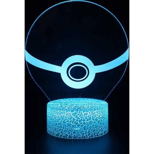 3D LED Night Light Colorfully Changing Lamp Star Wars Decoration Cartoon Action Figure USB Toy For Birthday Christmas Gifts