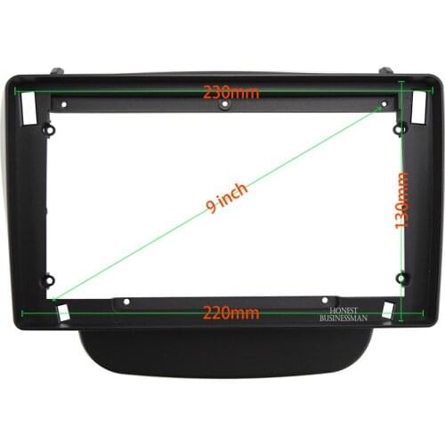 9 INCH Car Audio Frame GPS Navigation Fascia Panel Car dvd Plastic Frame Fascia is suitable for 2007-2015 ROVER MG5
