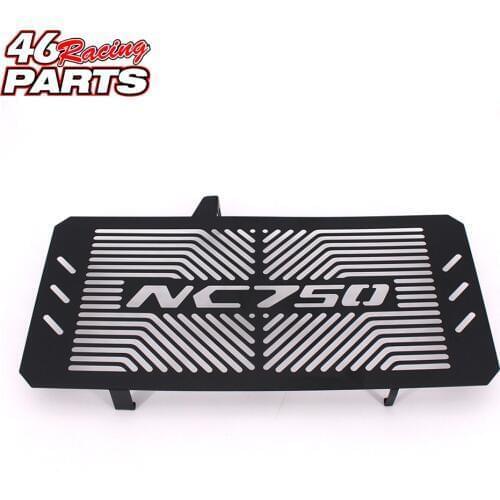 Black Motorcycle Accessories Radiator Guard Protector Grille Grill Cover For HONDA NC750 NC750S NC750X NC 750S/X 2014-2019