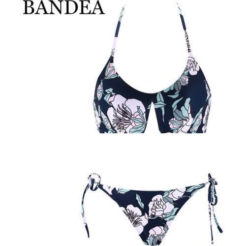 BANDEA Bikini women Sexy Swimwear Beach Thong Bikini Set Micro Biquini Swimsuit Brazilian bikini Maillot De Bain Femme 2019
