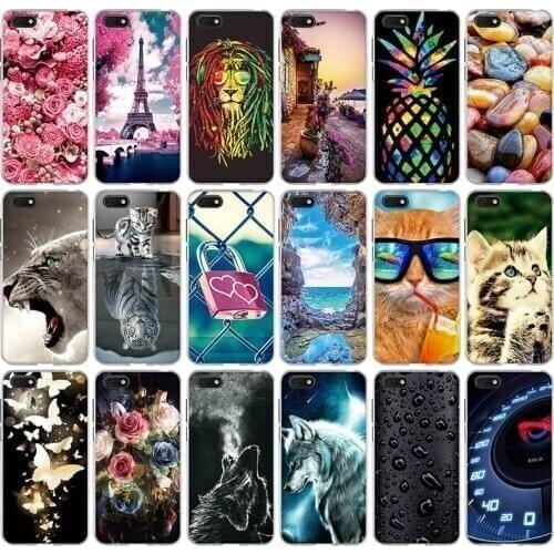 Case For Huawei Honor 7A Silicone Soft TPU Back Cover For Funda Huawei Honor7A Case Cover Coque 5.45" DUA-L22 Phone Cases bumper