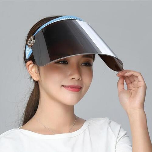 Summer Sun Hat Lady Riding Sunscreen Sunshade Casual Cap Male Women Outdoor Travel Sun Protection Anti-UV Empty Top Hats H7350