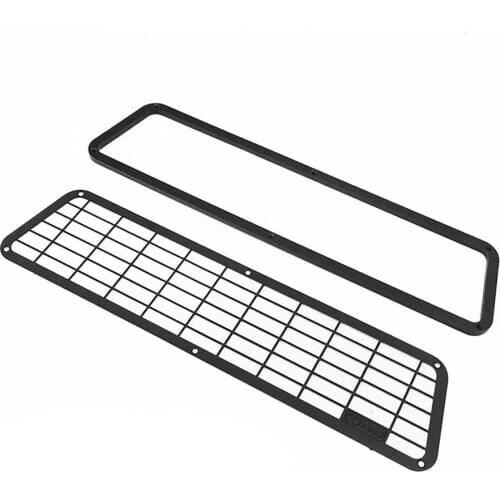 Metal Back Rear Window Guard Mesh Net for 1/10 KILLERBODY LC70 4WD RC Car Accessories