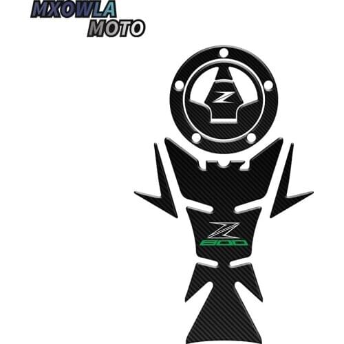 3D Fiber Sticker Sets Tank Decal Protector Pad Set for Versys 650 Z1000 Z1000SX Z800 Z750 Z250