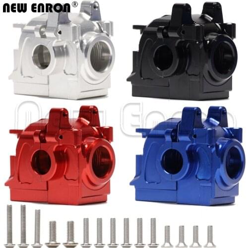 NEW ENRON Aluminum Rear Gearbox #6880 for RC Car TRAXXAS 1/10 Rustler VXL 67076-4 Hoss 90076-4 Slash 4x4 LCG XO-01 Monster Truck