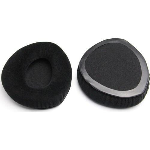 Pair New Black Soft Velour Replacement Earpads Ear Pads Cushion Cover for Senheiser RS160 RS170 RS180 Headphone