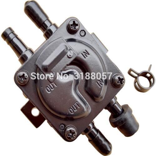 New 4 Port Fuel Pump Replaces AM107870 Fits John Deere 116 316 318 420 F910 F930 70 90 Skid Steer