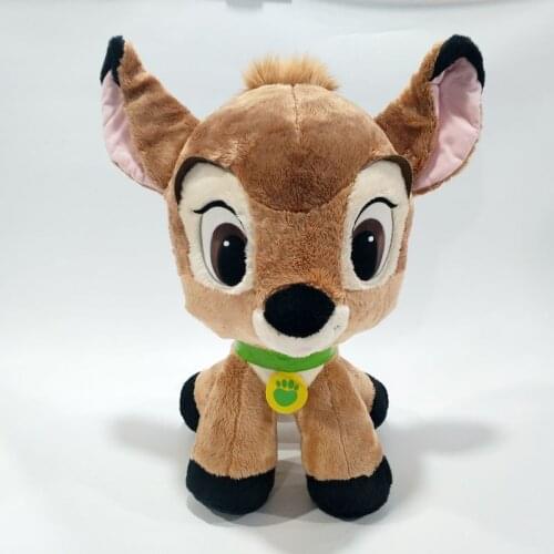 Disney 48cm Big Size Movie Plush Doll Bambi Stuffed Plush Toys Soft Kawaii Q Styles Bambi Plush Dolls Toys Gifts for Children