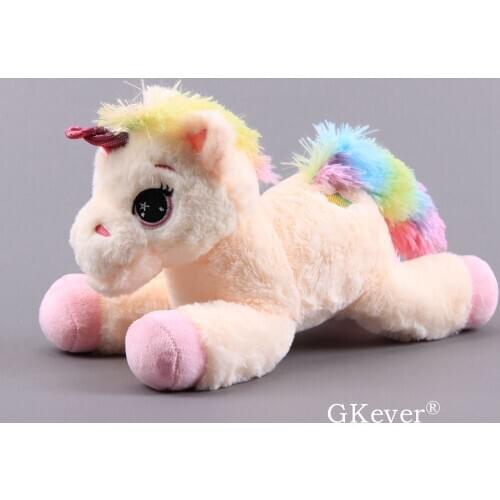 Lenght 36cm Unicorn Plush Toys Doll Peluche Baby Kids Pillow Soft Sleeping toys Women kids Christmas Birthday Party Gift