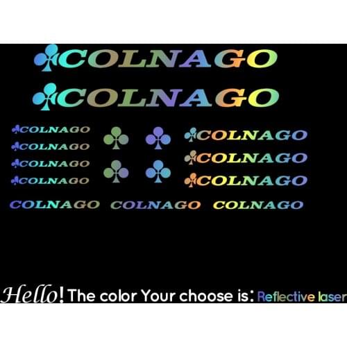 33cm for Pegatinas Stickers Vinilo Lamina Bicicleta Kk Vinyl Bicycle Decal Car Accessories for COLNAGO Decor