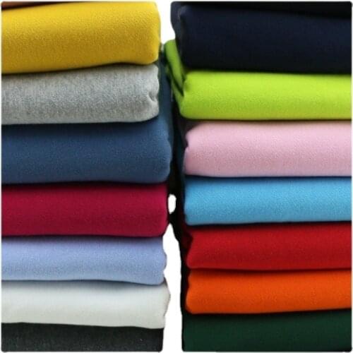 Wide 185cm Winter Thick Warm Cotton Knit Nap Fleece Sweater Sportswear Brush Fabric No Pilling