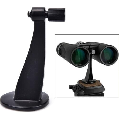 1PC Metal Black Universal Ful Binoculars Telescope Tripod Adapter Standard Fit / Fits All Standards Hot