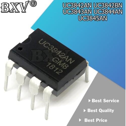 10PCS UC3843AN DIP8 UC3843A DIP UC3843 3843AN DIP-8 UC3843B UC3843 new ic