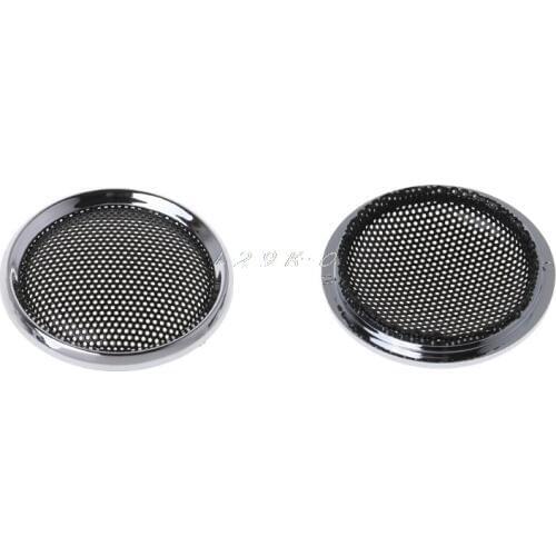 2PCS Speaker Cover Tweeter Grill Mesh Mesh Protection Grids Speakers Loudspeaker Mini 1 Inch DIY Accessories