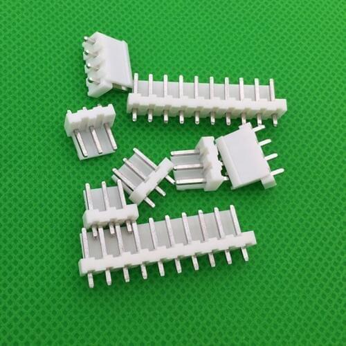 20pcs/lot VH3.96 male right angle material 3.96mm Connector Leads pin Header 3.96mm connector VH3.96-A