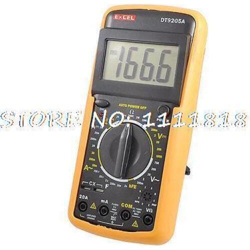 200mV-1000V AC DC Volt Ohm Analog Multimeter Multitester w Probe Lead