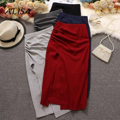 Юбки-карандаши с разрезом Alisawang China At AliExpress