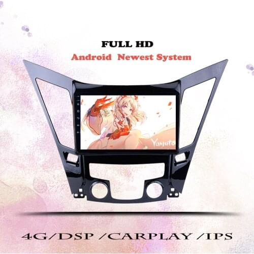 Android 10.0 8 Core 6GB RAM Car Auto Radio Stereo Multimedia Player For HYUNDAI SONATA YF 2011-2015 GPS Navigation Tape Recorder