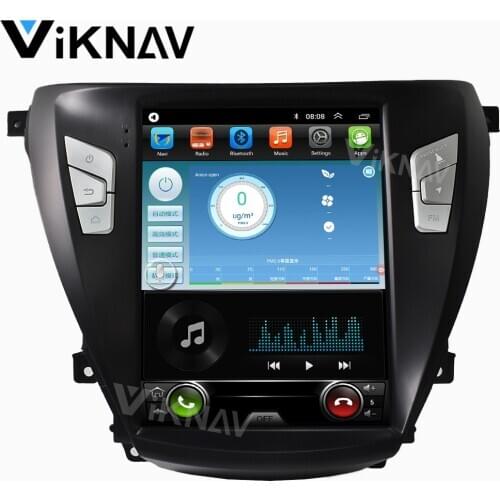 Vertical screen car GPS navigation multimedia player radio for hyundai Avante elantra 2012-2015 DVD video player 10.4 inch