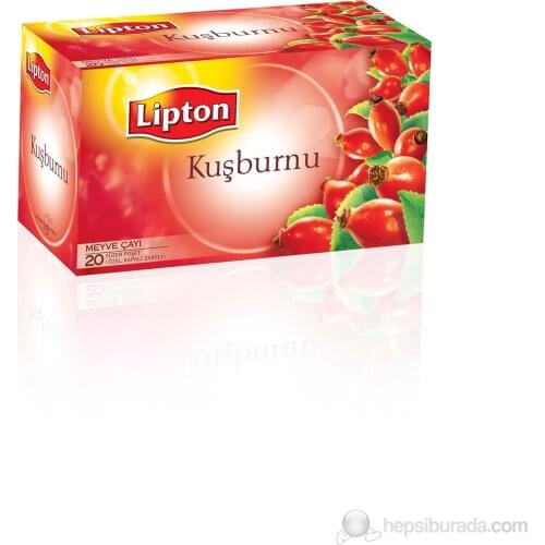 GREAT DRINK Lipton Rosehip Tea Glass Bag Pack of 20 FREE SHİPPİNG