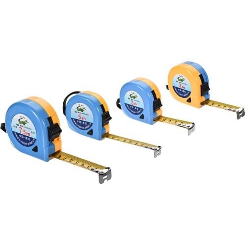 Uxcell 1 Set Tape Measure 3 Meter -7.5 Meter 10-25 Feet Retractable Round Case 4in Construction Home Use DIY Measurement