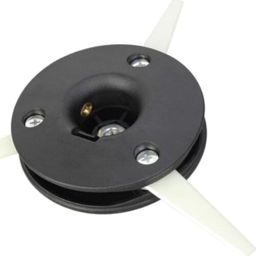 3 Blade Weed Head Replaces, ST20-3 Trimmer Head with Durable Nylon Blades, Brush Cutter Weeding Lawn Mower Head Accessories