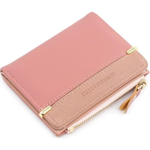 Candy Womens Wallet Short Women Coin Purse Wallets For Woman Card Holder Small Ladies Wallet Female Hasp Mini Clutch For Girl