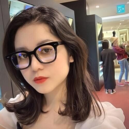 RMM brand Fashion unisex New Mirror Anti-Blue-ray glasses Plain glasses Lens with Myopic Glasses Frame for women men student
