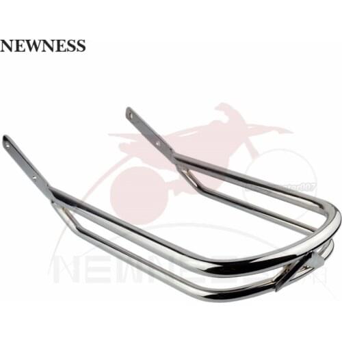 Motorcycle Chrome Front Fender Rail Bumper Trim For Harley Touring FLH FLHT FLHTC 1986-2013