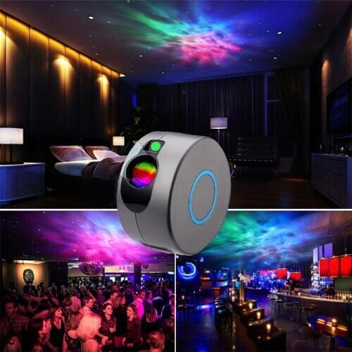 Night Light Projector with Remote Control 360-Degree Rotating Starry Sky Galaxy Projector LED Night Star Laser Projector lamp
