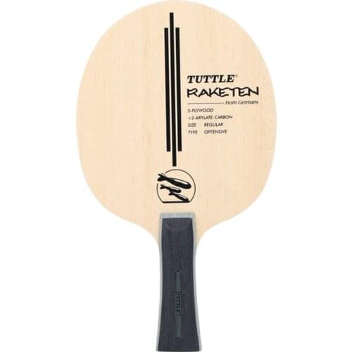 Table Tennis Racket Professional Wooden Blade Pong Bat For Training