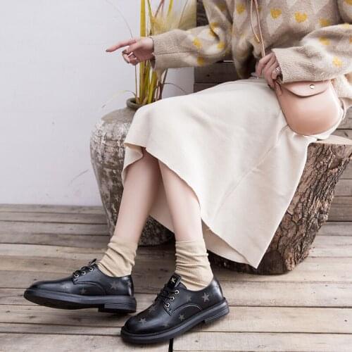 2020 new spring fashion women singles shoes color matching geometric simple and versatile daily casual womens flat shoes U29-46