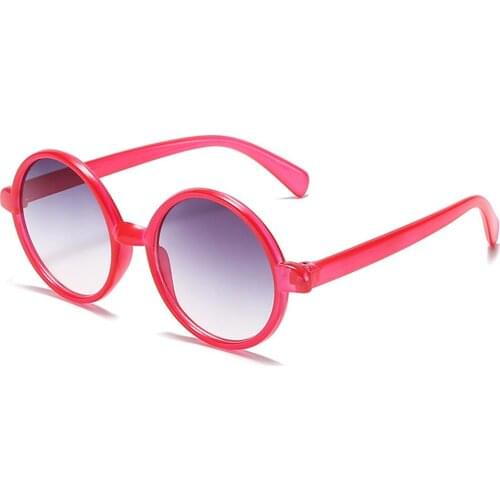 2021 Steampunk Round Kids Sunglasses Boys Girls Luxury Vintage Children Sun Glasses Pink Eye Glasses Oculos Feminino Accessories