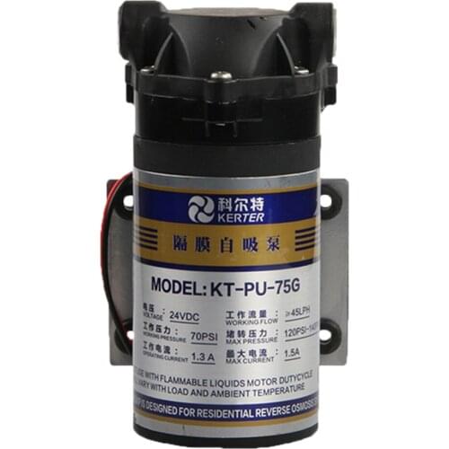 24 VDC Self-priming Diaphragm Water Pump With Low Power Consumption