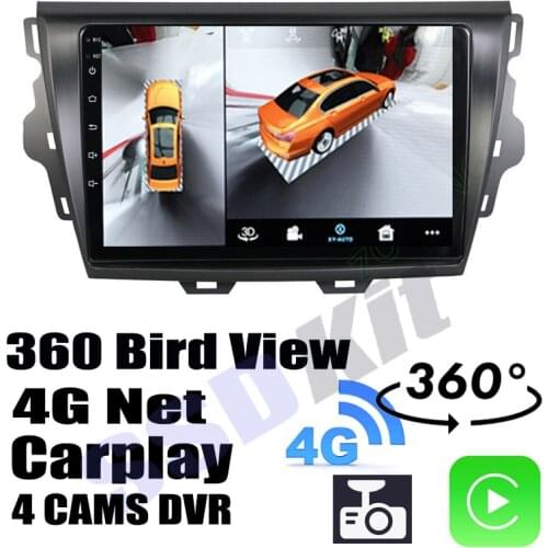 Car Audio Navigation GPS Carplay DVR 360 Birdview Around 4G System For Great Wall For Voleex C30 2010~2016