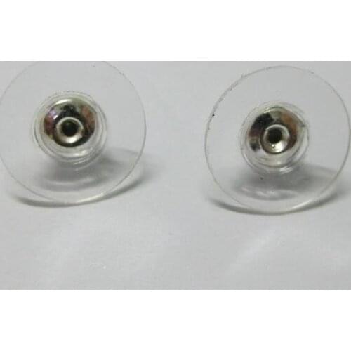 Free shipping!!!2000piece/lot Plastic Pad Studs Back Stoppers Jewelry Findings Accessories Nickel and Lead Free!! EBP0002