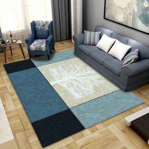 3D Geometric Pattern Large Carpet Nordic Grey series Living Room Bedroom Decor Area Rug Kids/Child Room Play Anti-Slip Floor Mat