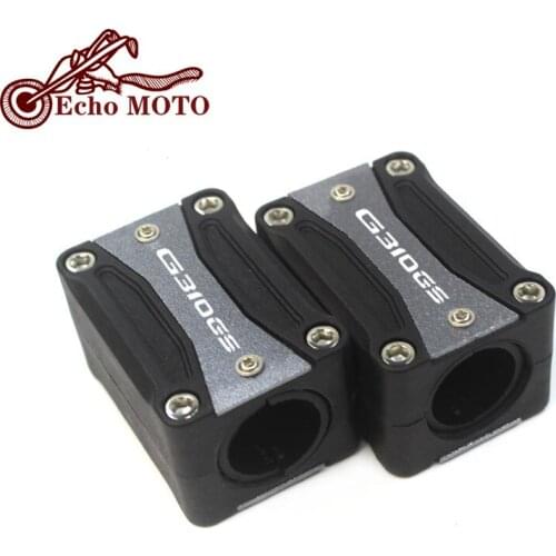 For BMW G310GS G 310 GS G310 GS 2017-2020 Motorcycle Engine Crash Bar Protection Bumper Decorative Guard Block 22-25-28m
