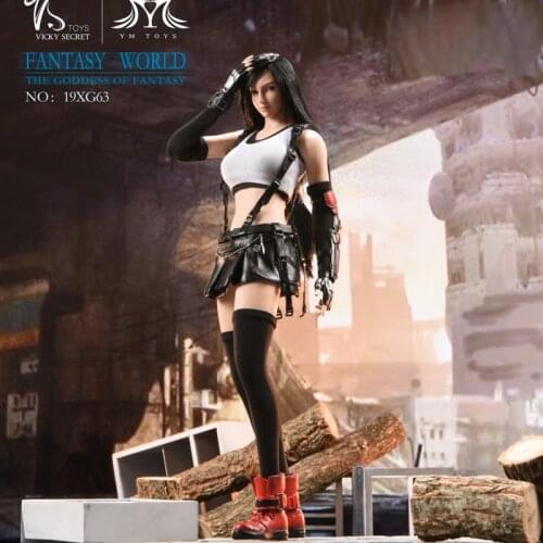 1:6 Sexy Female soldier Action Figure Tifa Lockhart Goddess of Fantasy Complete Set for 12" beautiful girl Toys For Collection