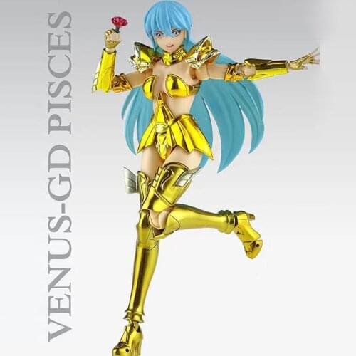 Great Toys/GT Saint Seiya Myth Cloth EX Holy Contract Female Pisces Venus Knights of the Zodiac Action Figure Model