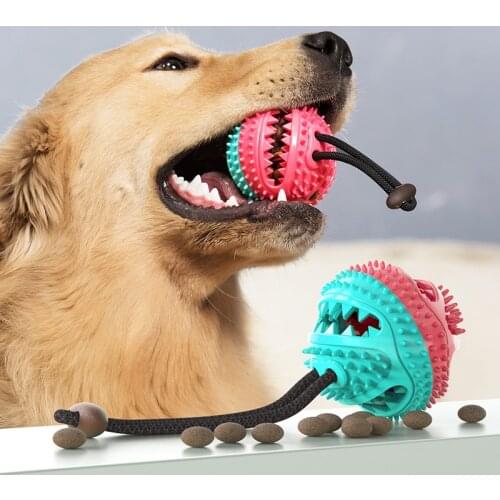 Toy for dogs rubber ball aggressive chewers educational toys accessories Pet supplies catapult dog jaw exerciser chew treat